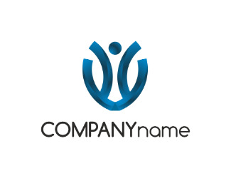 Projekt graficzny logo dla firmy online Znak Ludzie